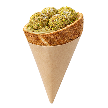 Pizzipane polpette al pistacchio
